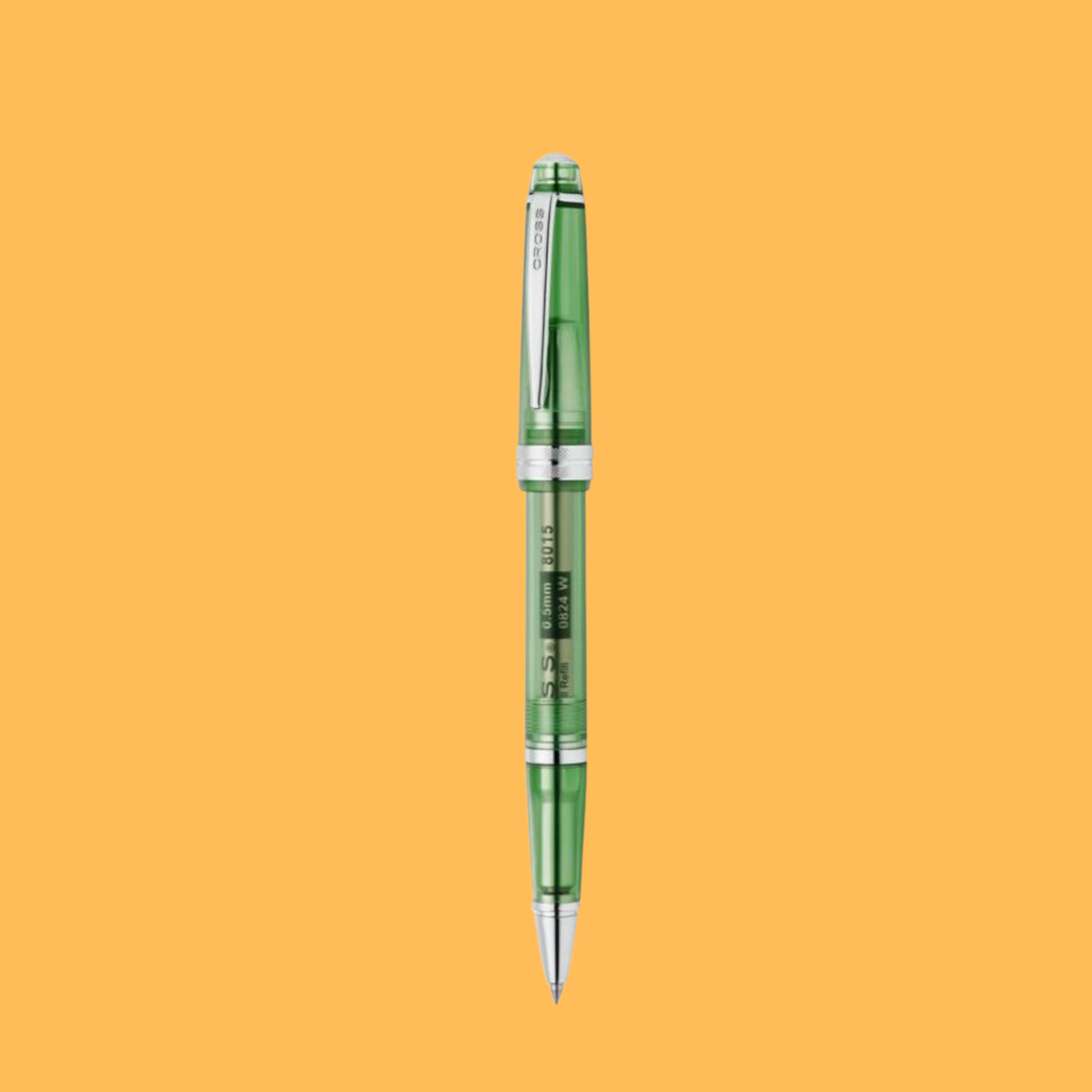 TRANSLUCENT GREEN BALLPOINT PEN
