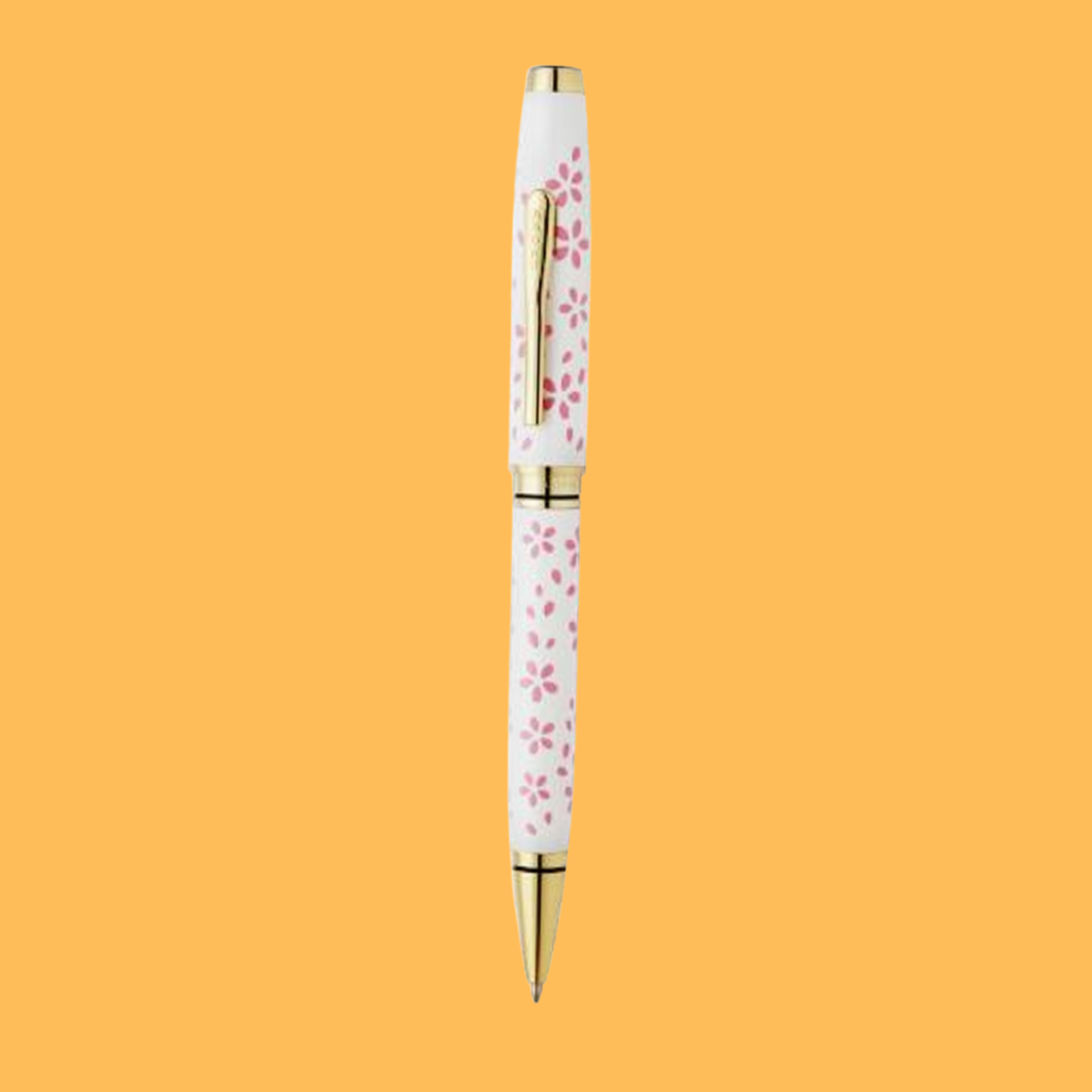 CHERRY BLOSSOM PEARL WHITE PEN