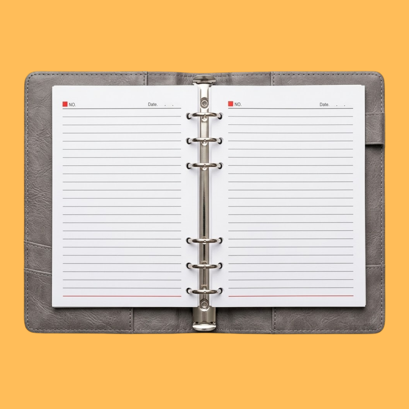 LEATHER WIRELESS CHARGING DIARY NOTEBOOK