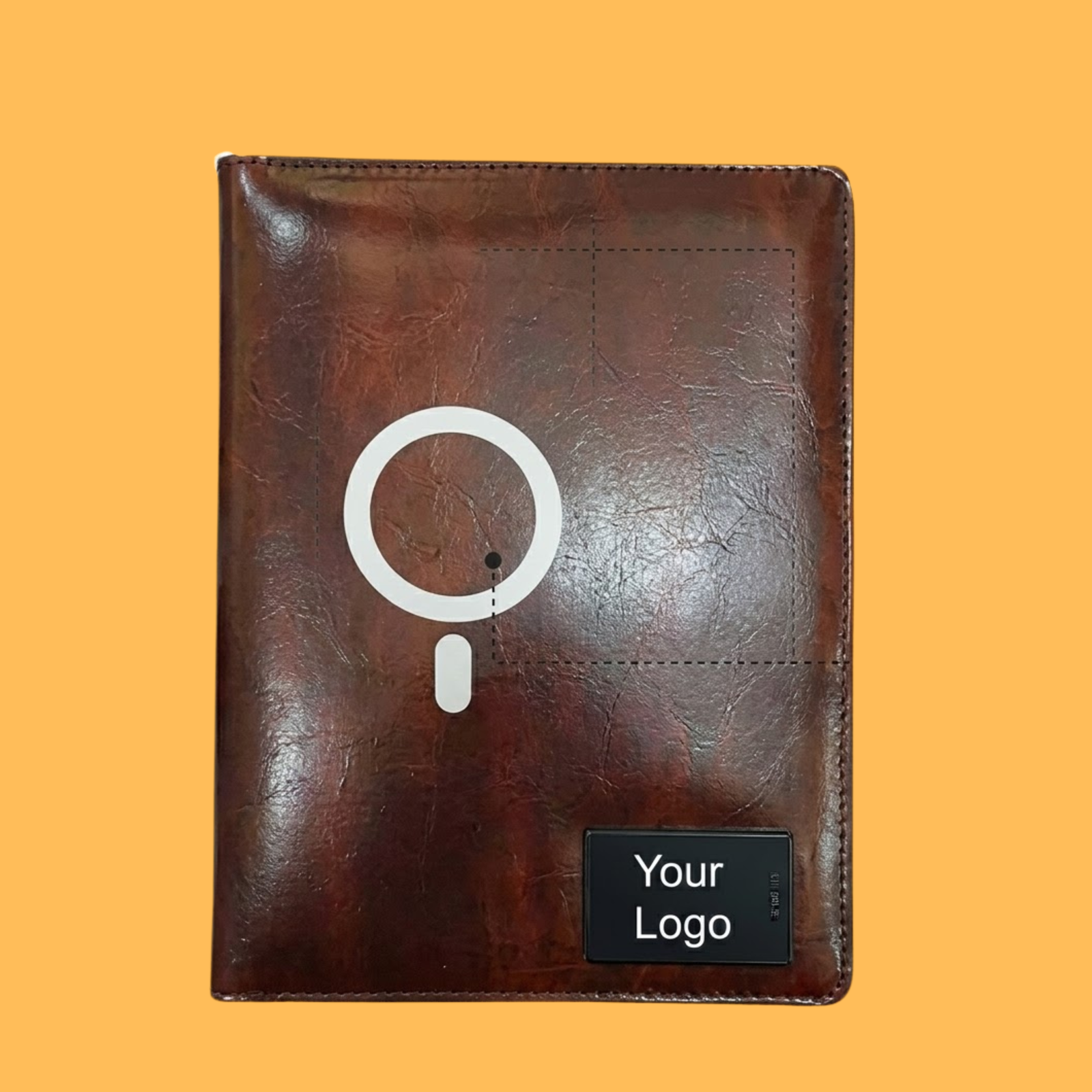 PREMIUM MAGNETIC DARK COFFEE POWERBANK NOTEBOOK