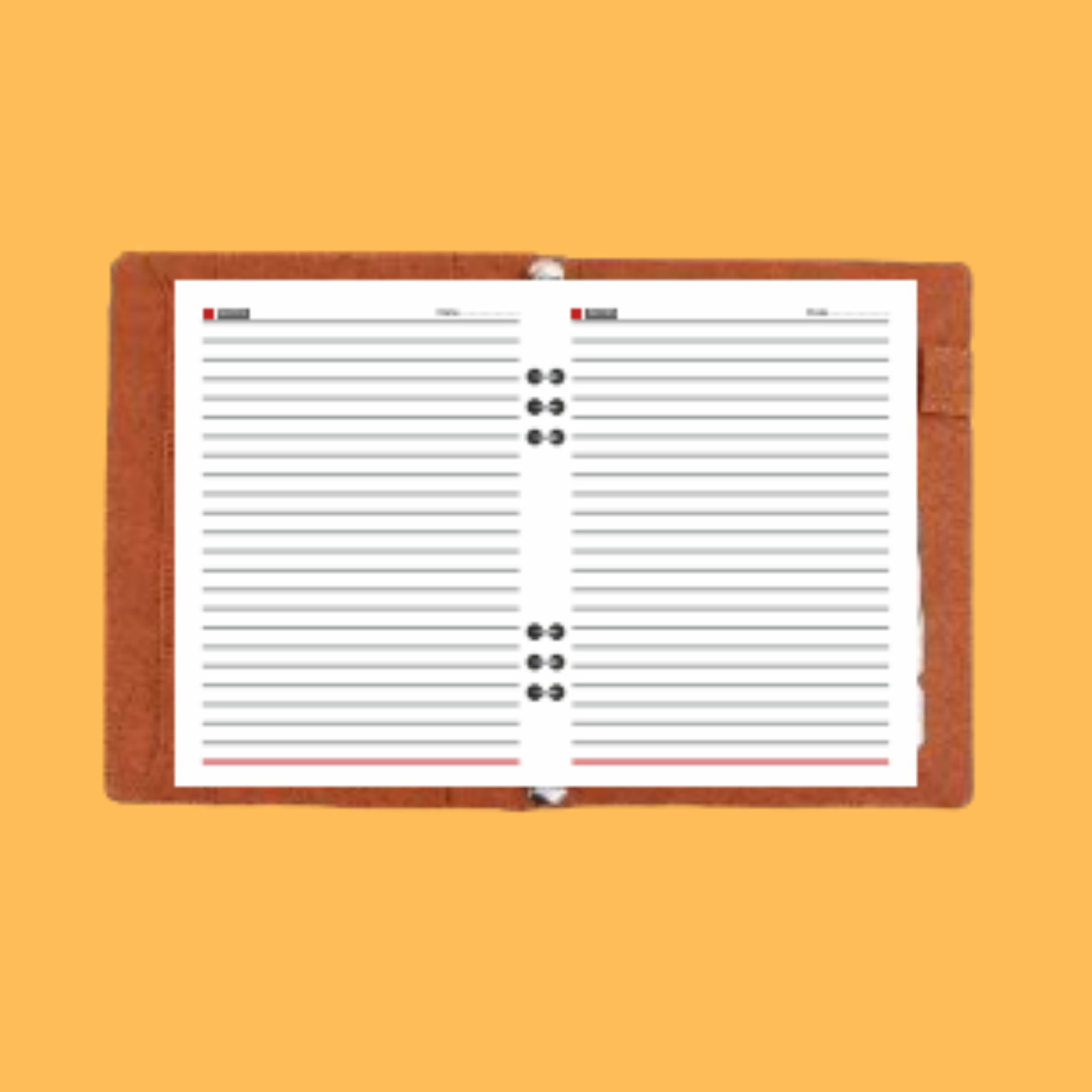 PREMIUM MAGNETIC DARK COFFEE POWERBANK NOTEBOOK