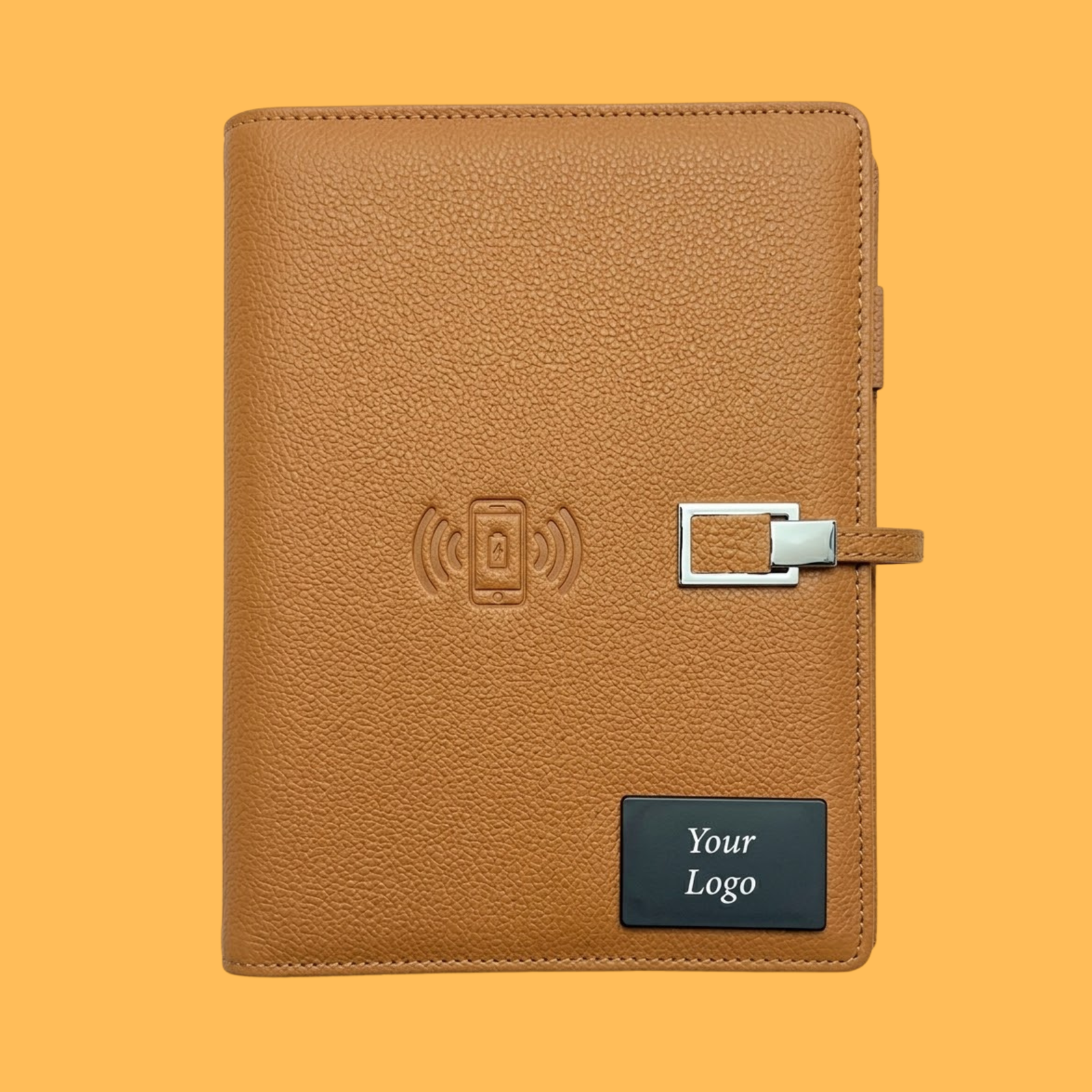 PREMIUM BROWN POWERBANK NOTEBOOK