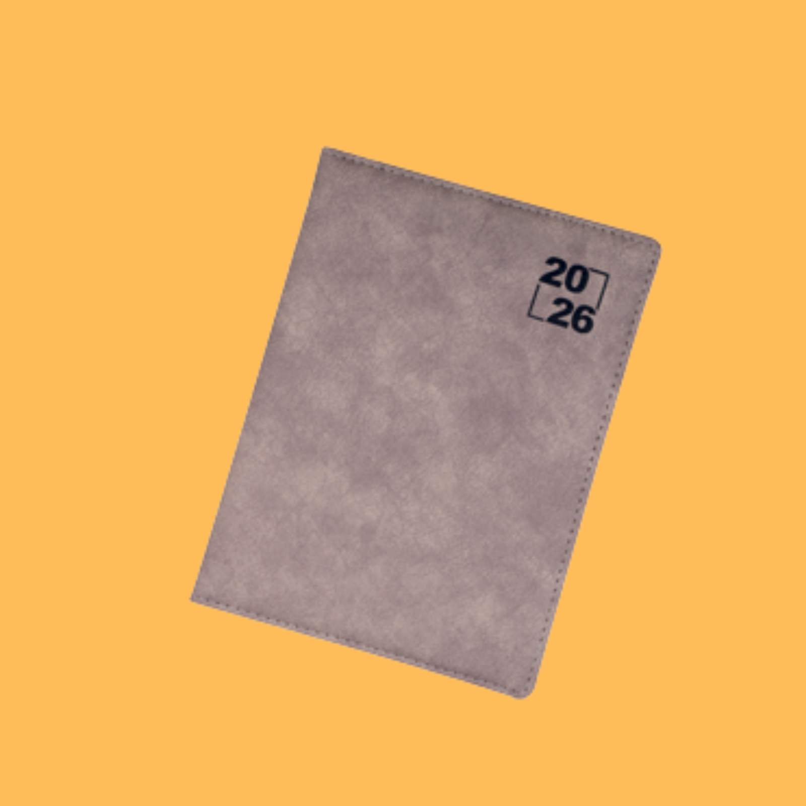 CLASSIC VINTAGE GREY PU DIARY WITH BOX LOGO