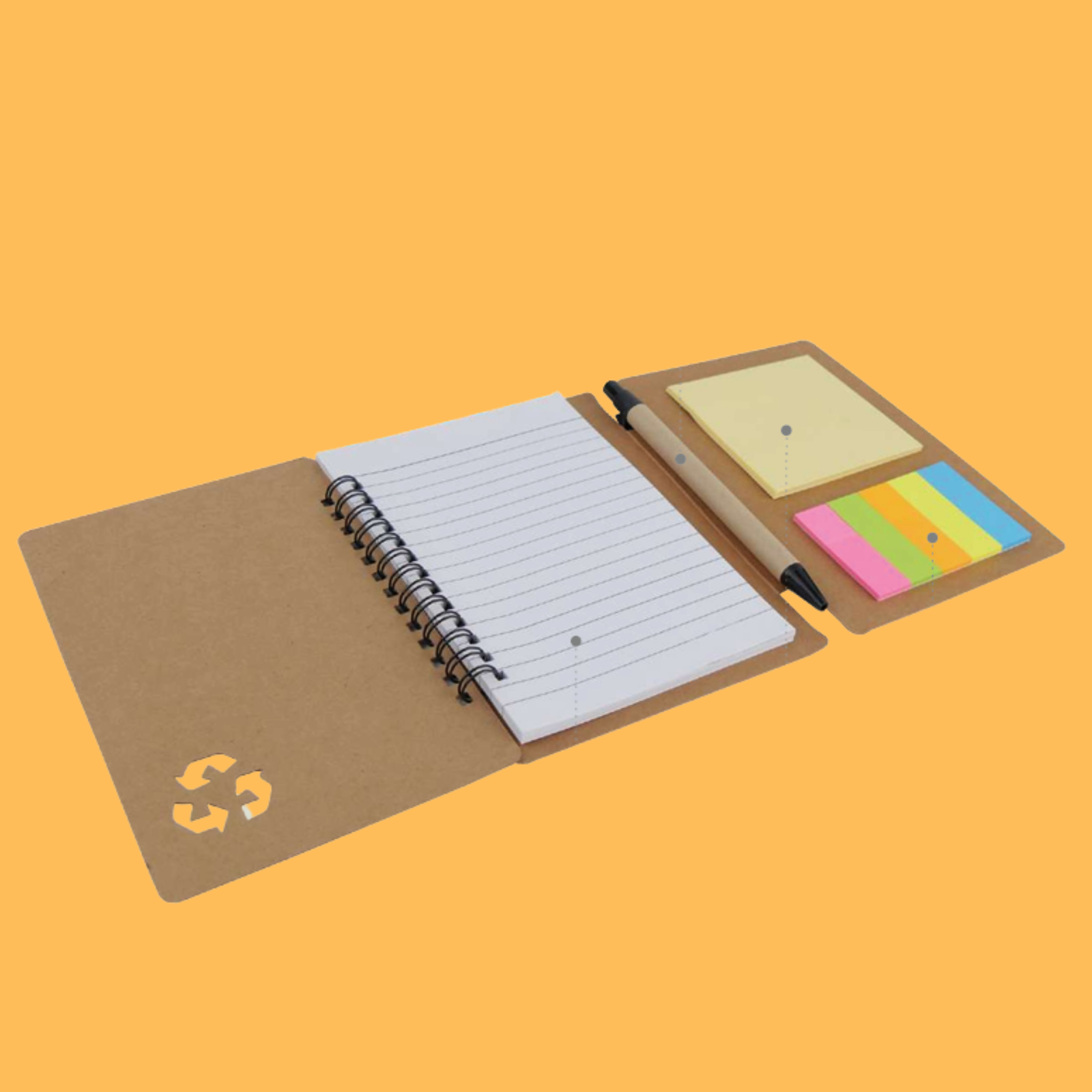 RECYCLED ECO NOTEBOOK SET