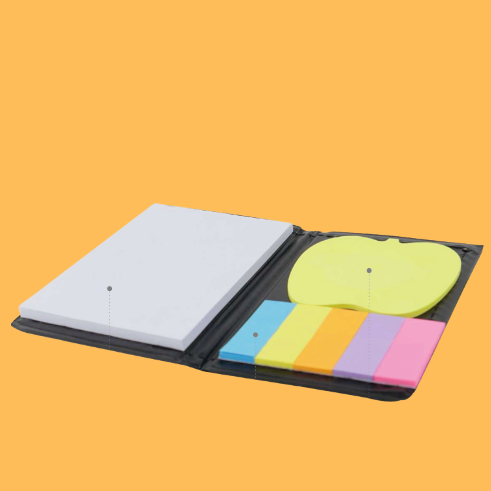 APPLE SHAPE STICKY NOTEBOOK