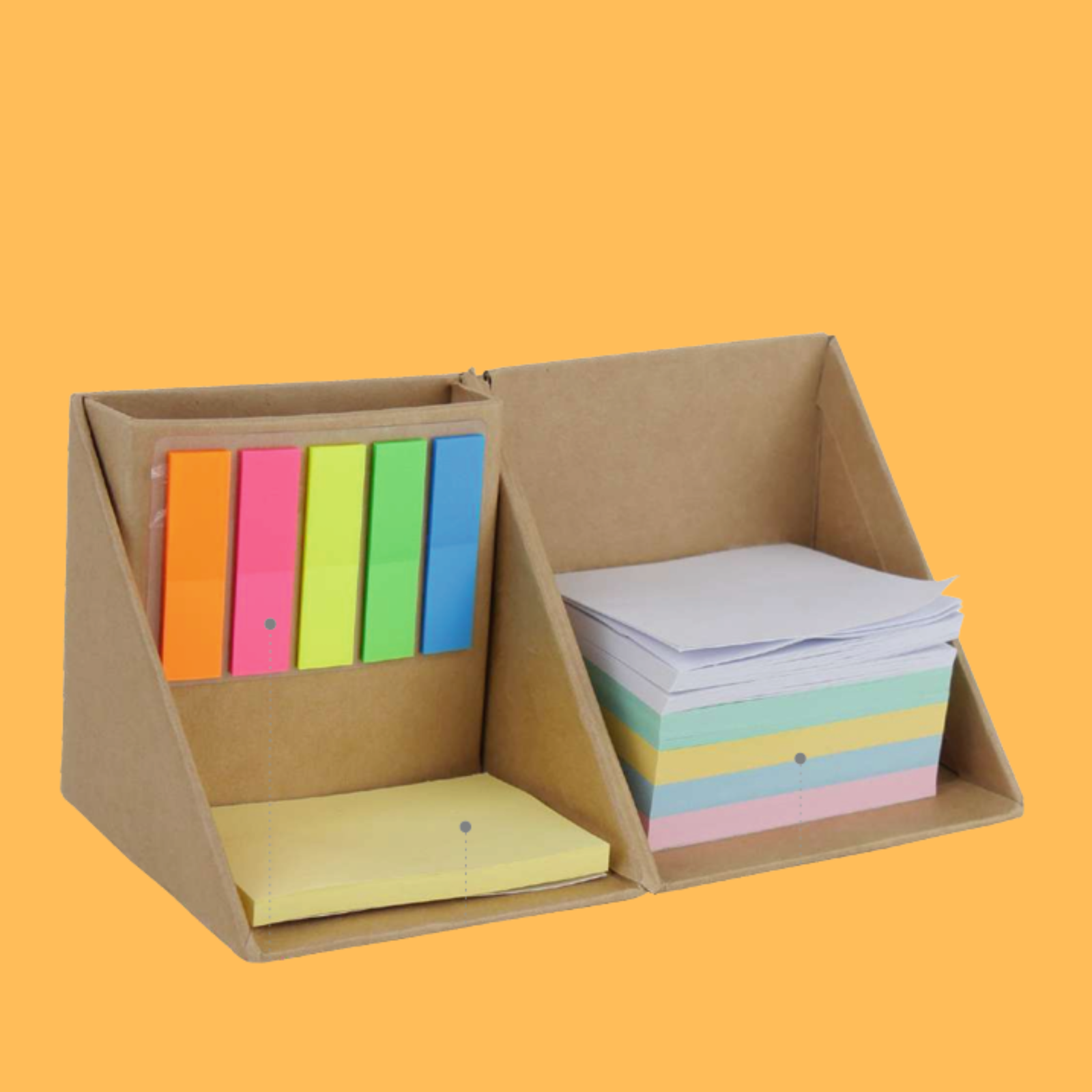TRIANGLE SHAPE STATIONERY BOX