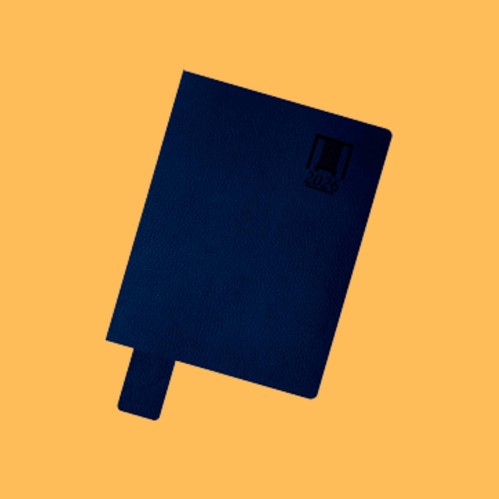 PREMIUM NAVY BLUE PU DIARY WITH FLAP