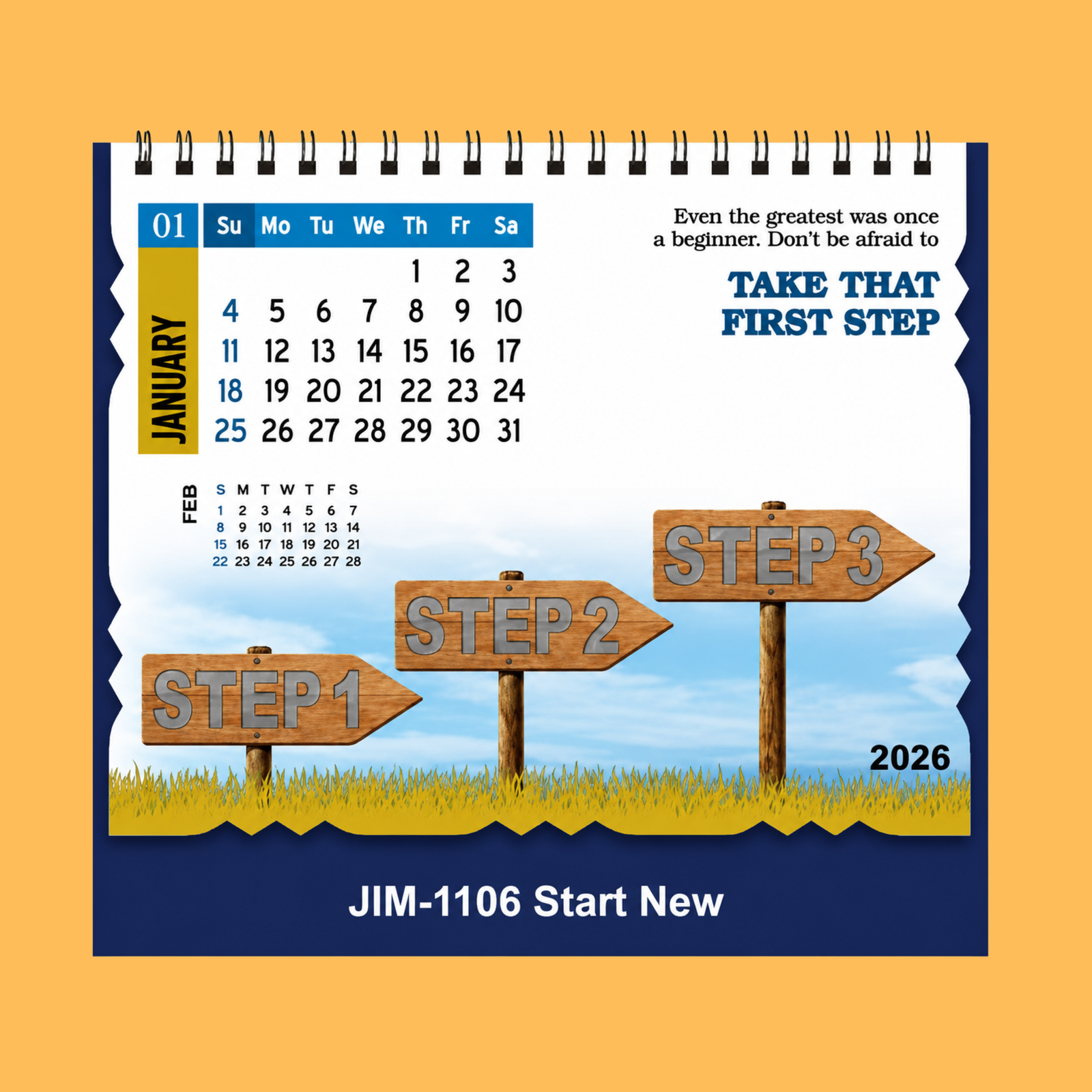 FINANCIAL FREEDOM DESK CALENDAR