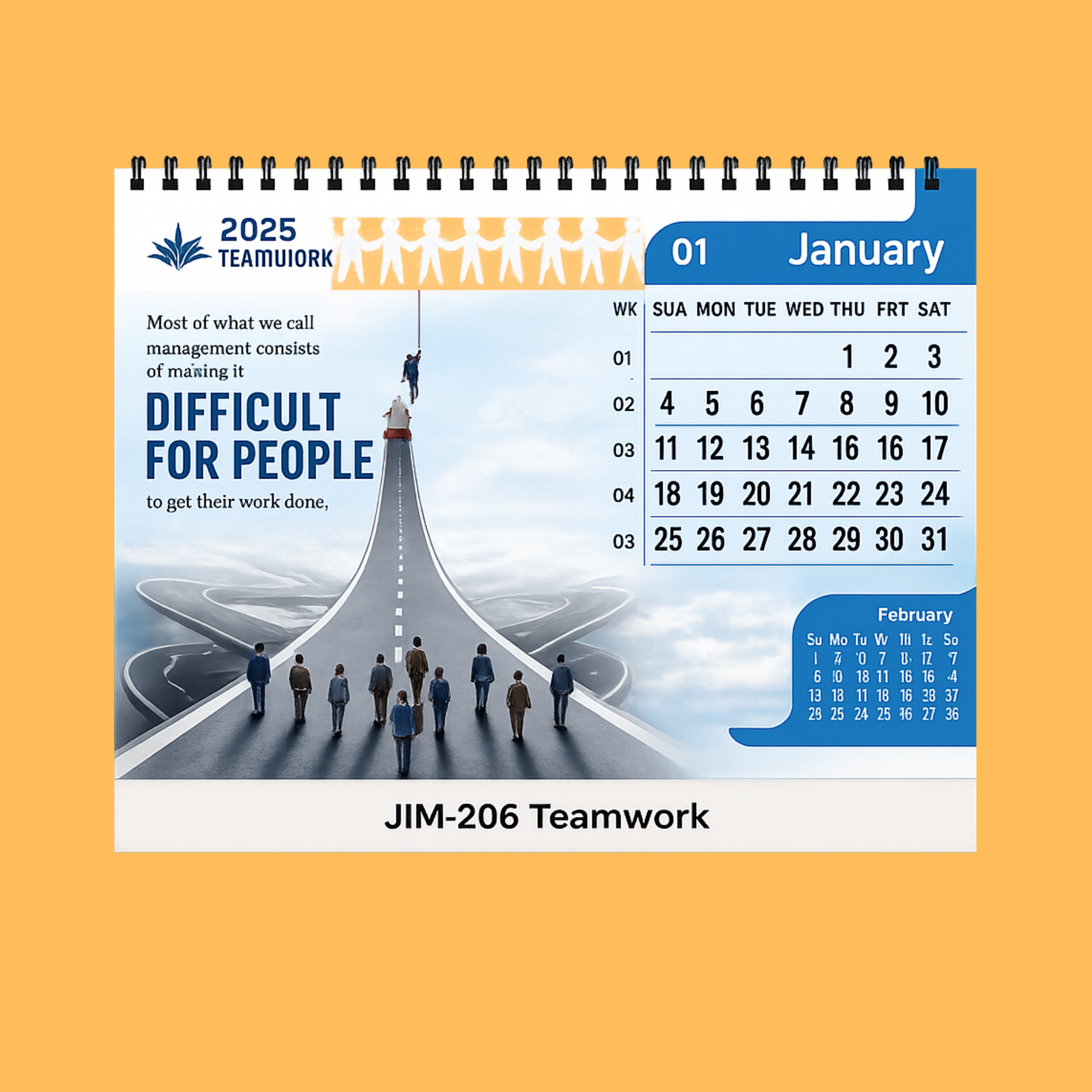 LEADERSHIP MANAGEMENT TABLE CALENDAR