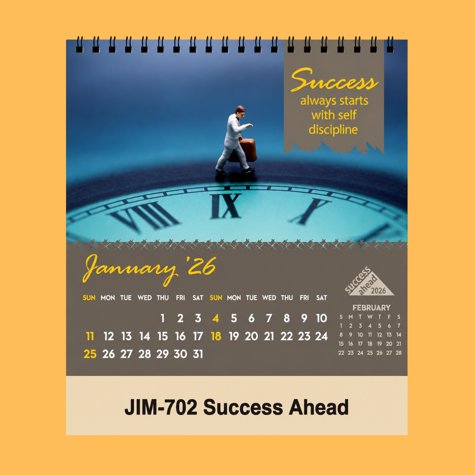 CREATIVE IDEAS MINDSET DASK TABLE CALENDAR