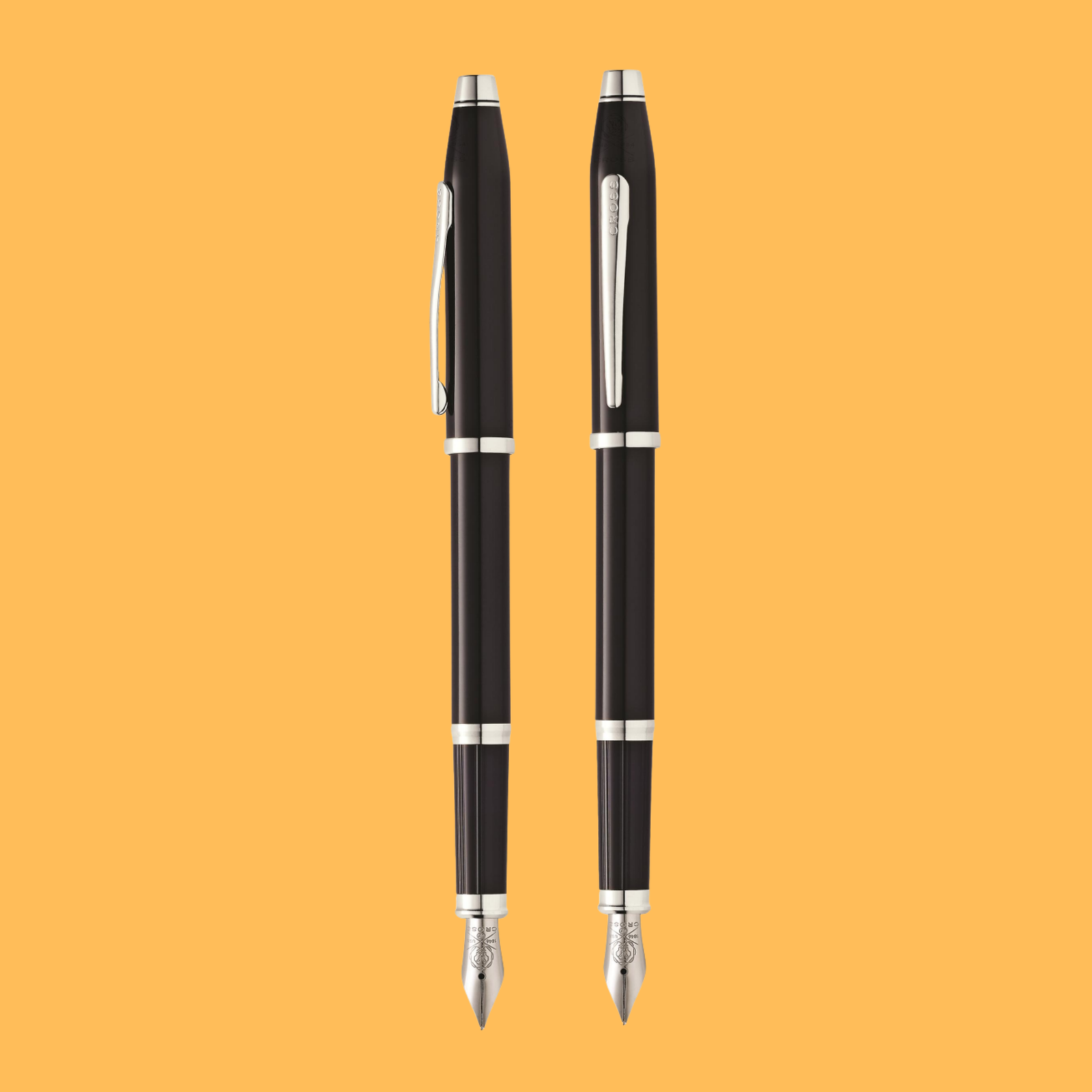 BLACK LACQUER FOUNTAIN PEN