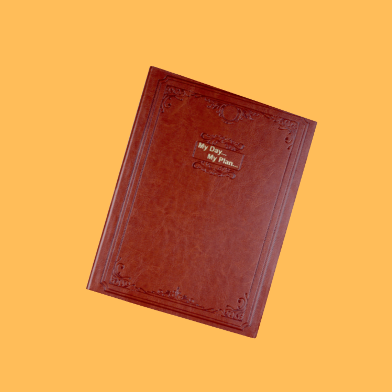 CLASSIC BROWN LEATHER NOTEBOOK