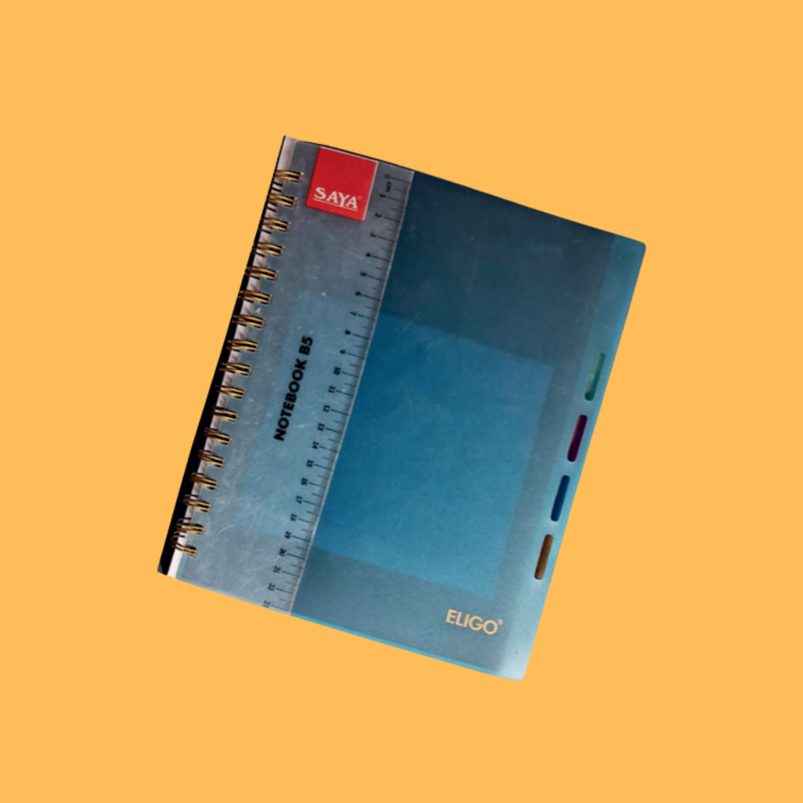 PREMIUM SPIRAL RULER NOTEBOOK