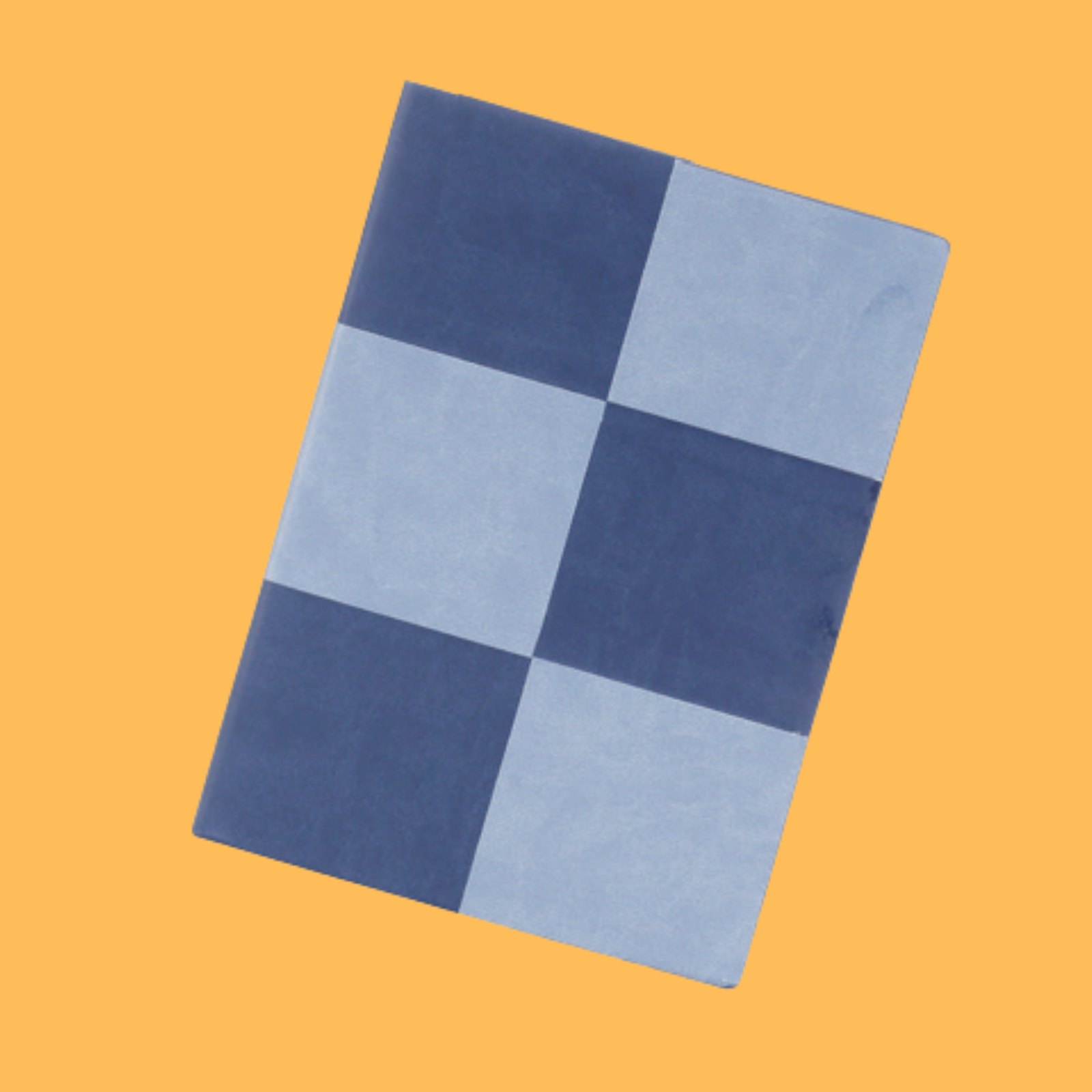 LUXURY DUAL-SHADE BLUE BLOCK NOTEBOOK