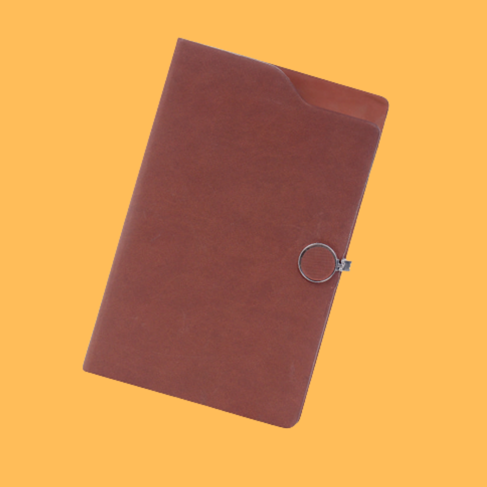 CLASSIC BROWN LEATHER NOTEBOOK