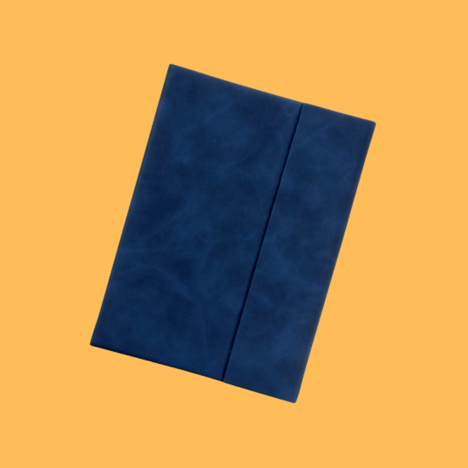 CLASSIC BLUE LEATHER NOTEBOOK