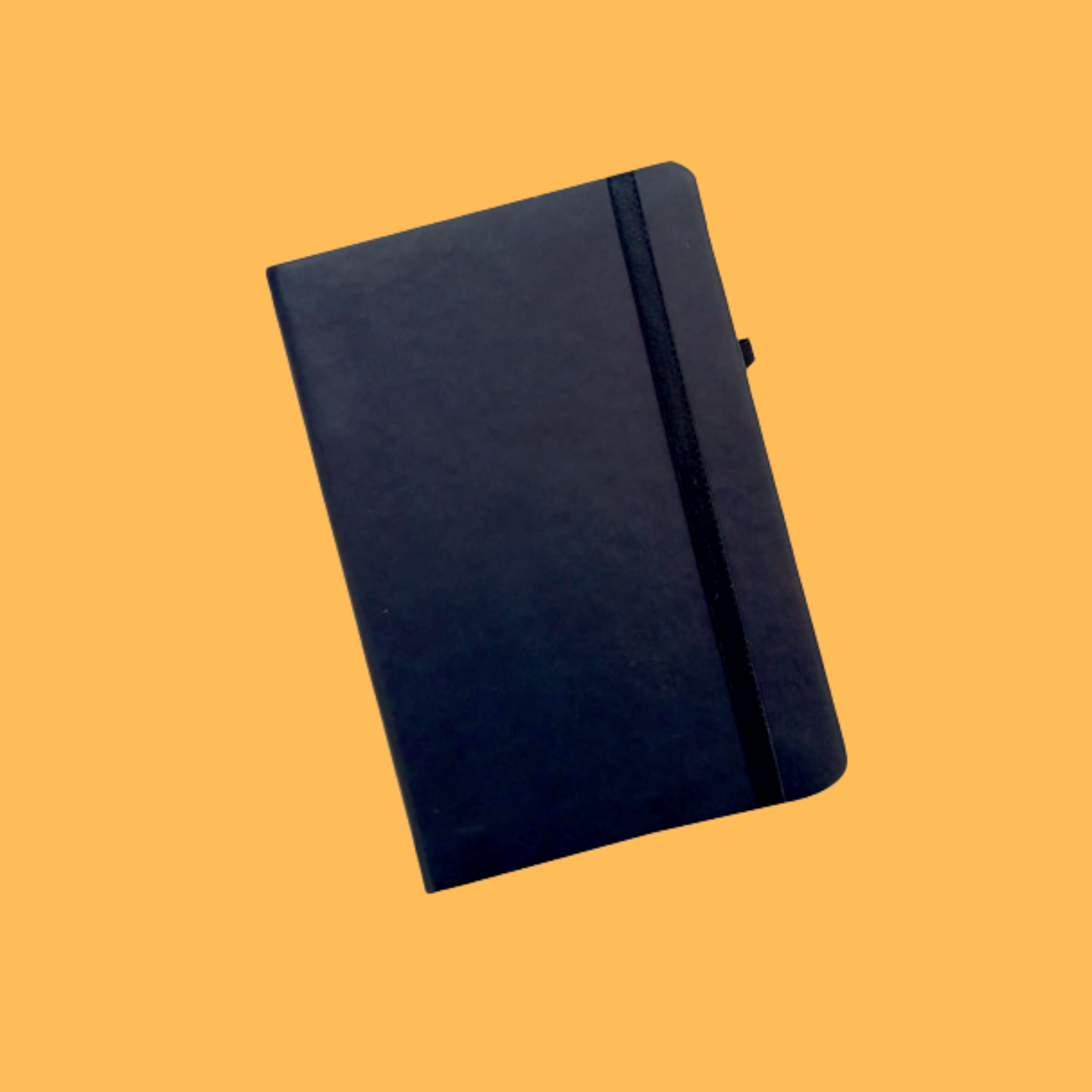 CLASSIC BLACK ELASTIC NOTEBOOK