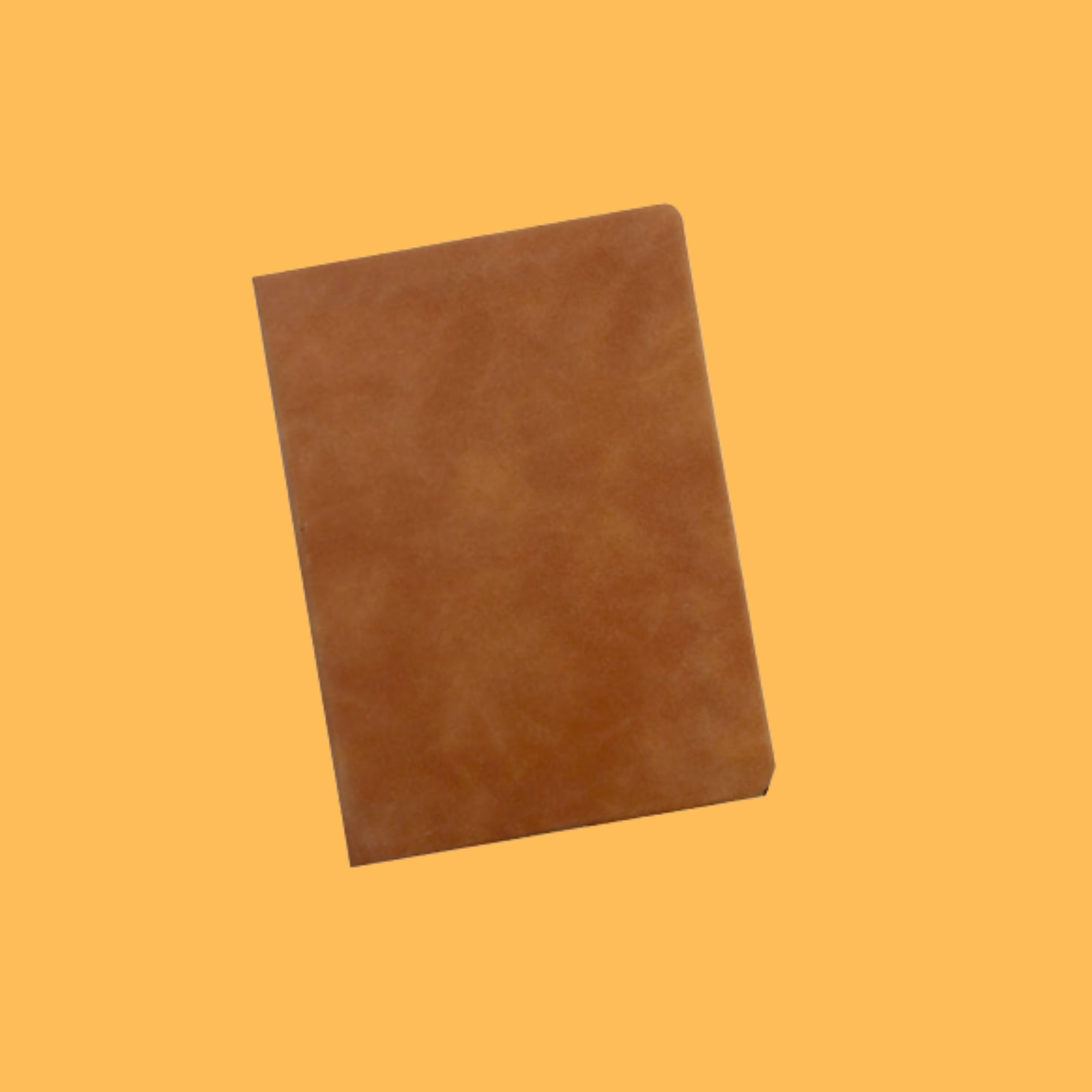 BROWN LEATHER NOTEBOOK DIARY
