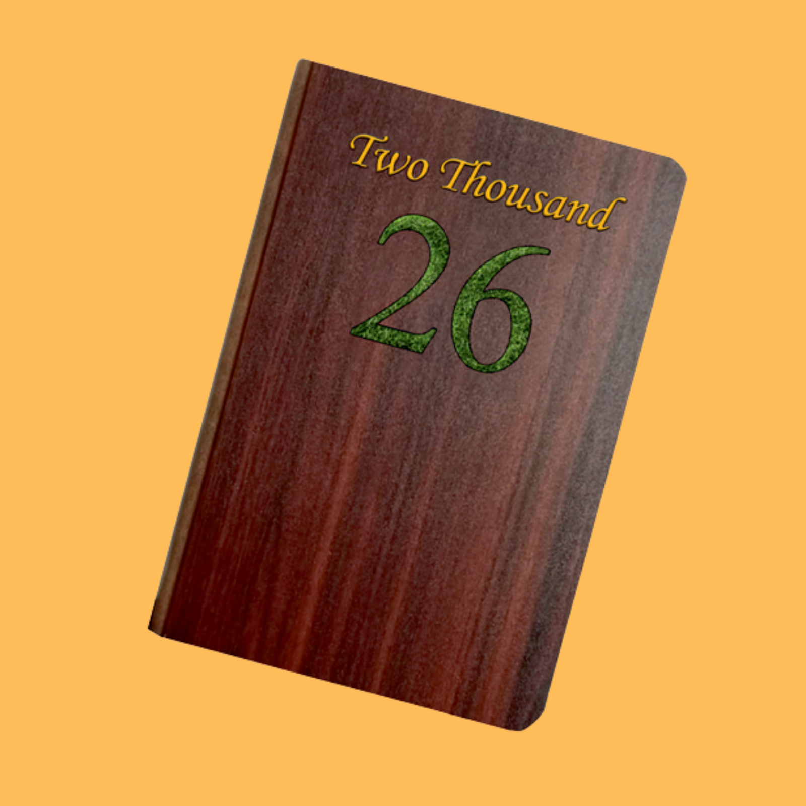 WOODEN DIARY TWO THOUSAND 26