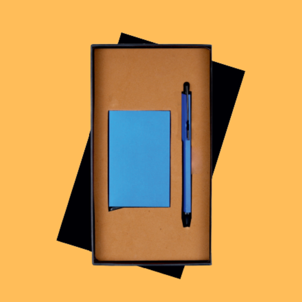 PREMIUM SLIM BALL PEN & POP-UP CARD CASE