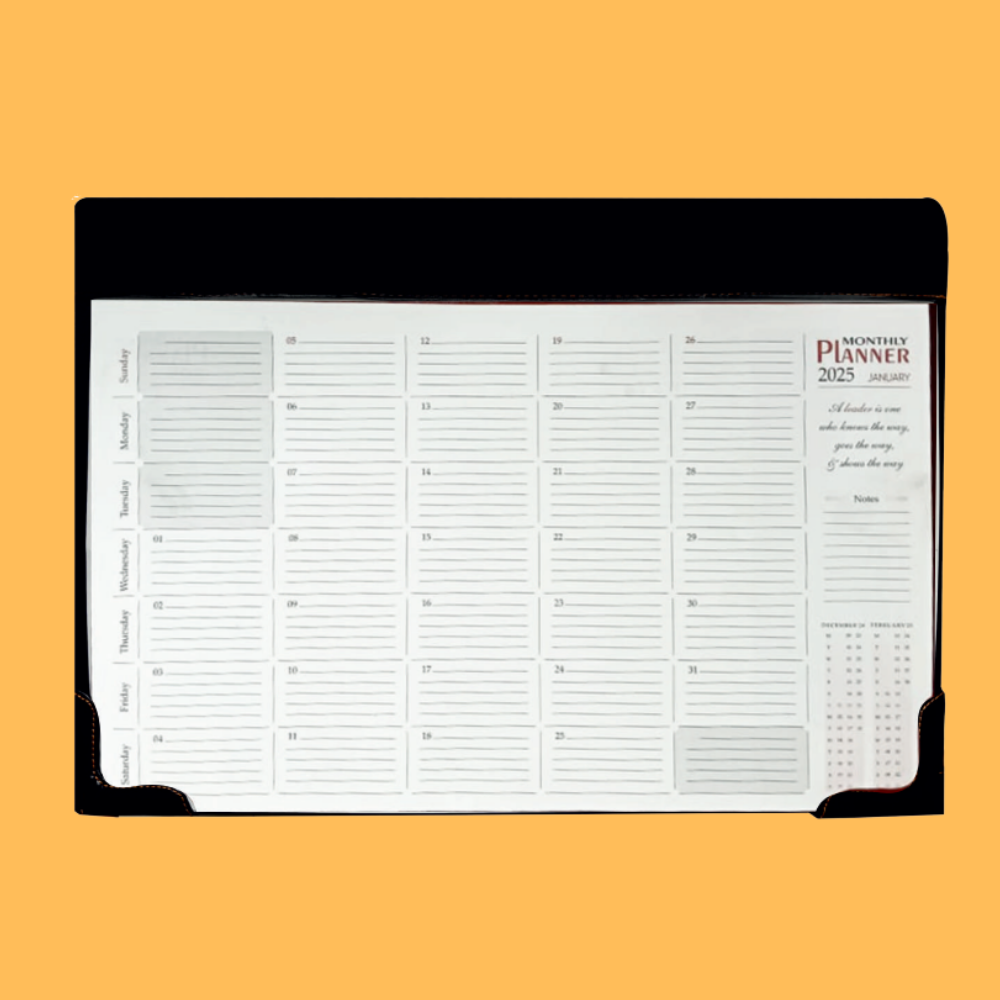 EXECUTIVE MONTHLY OFFICE PLANNER