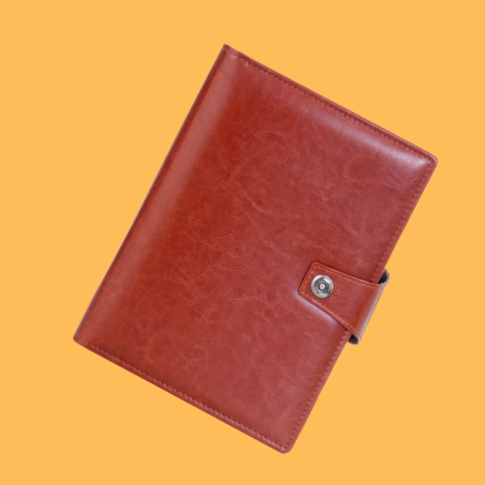 BROWN BUSINESS LEATHER EXECUTIVE DIARY