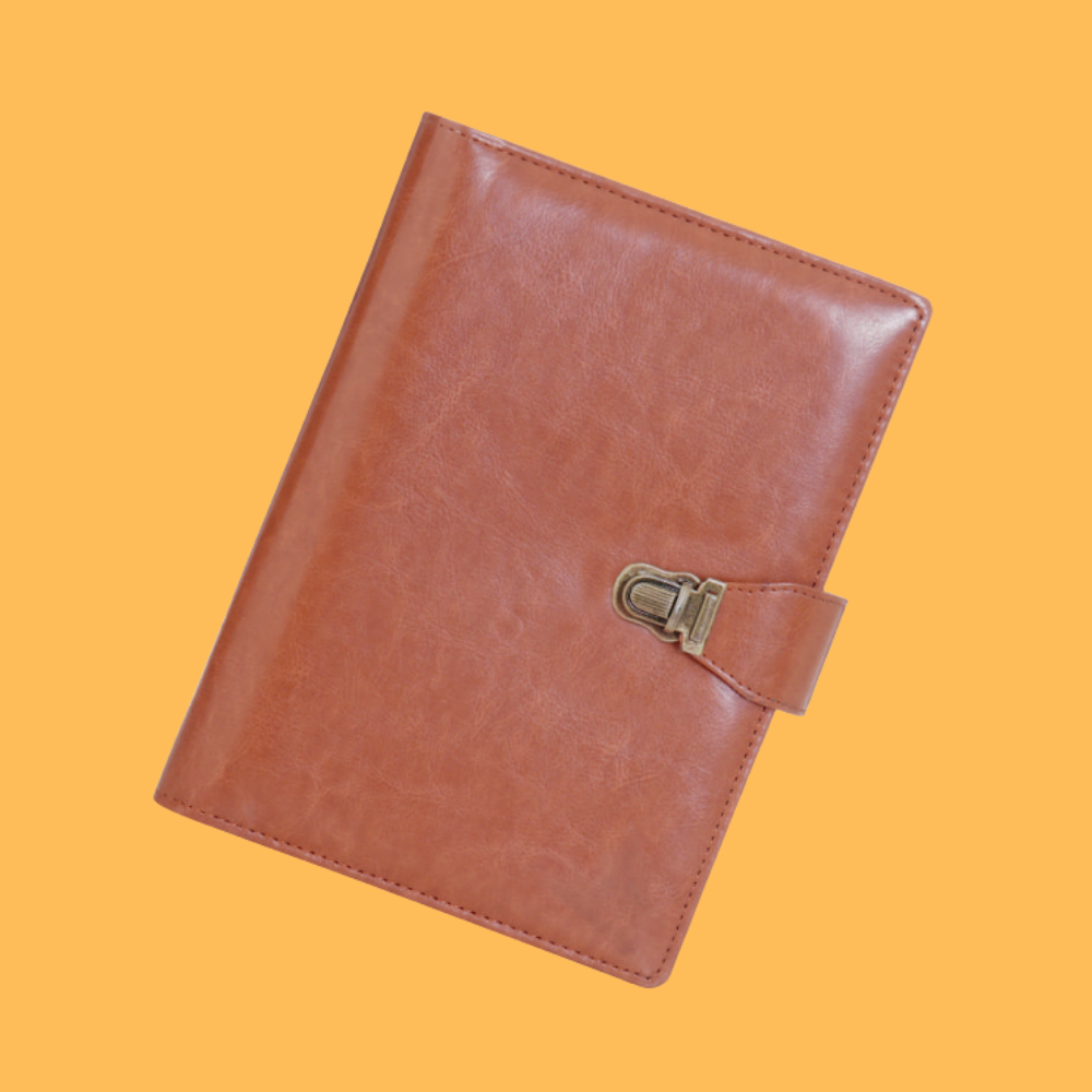 ANTIQUE BROWN LOCK BUSINESS JOURNAL