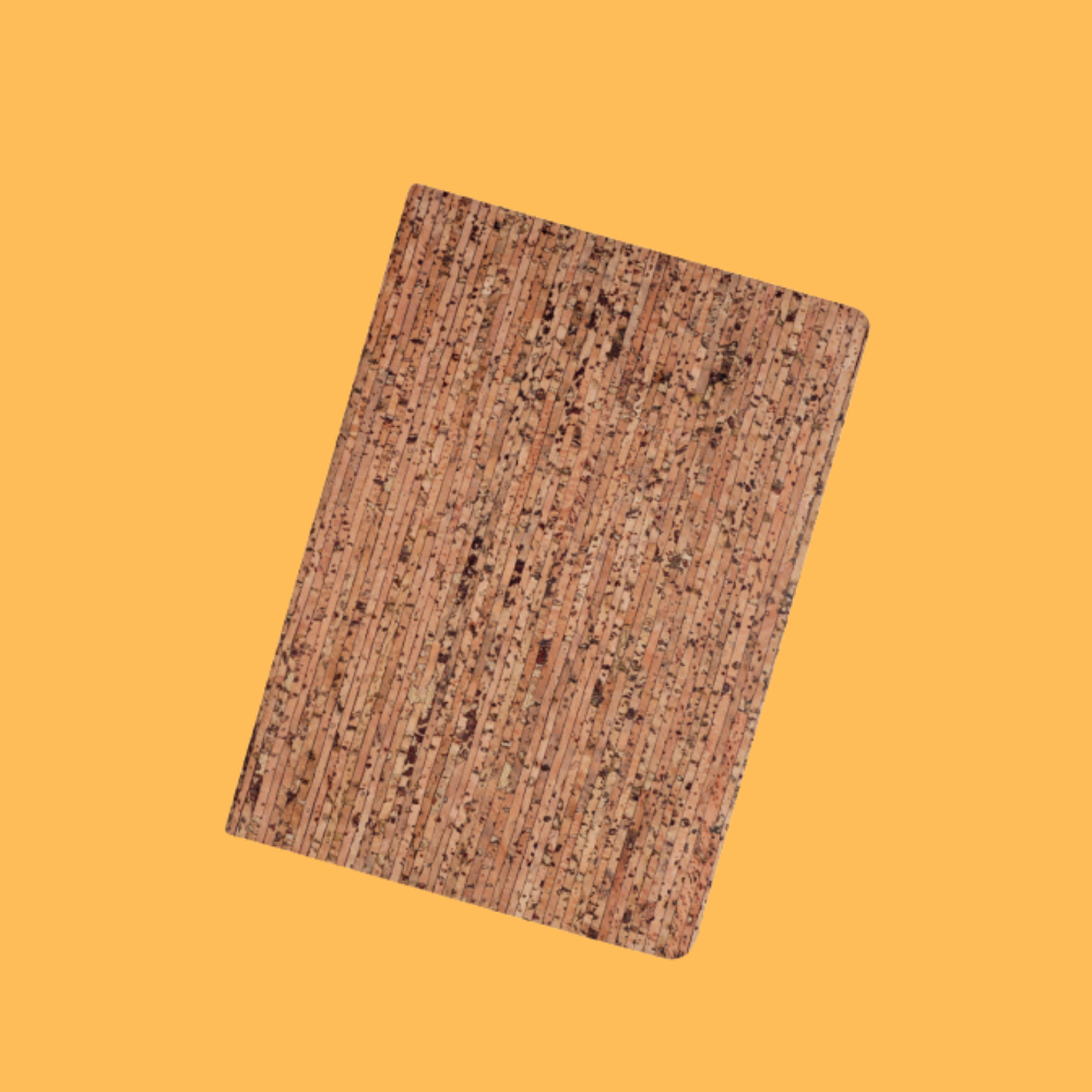 STRIPED CORK NOTEBOOK DIARY