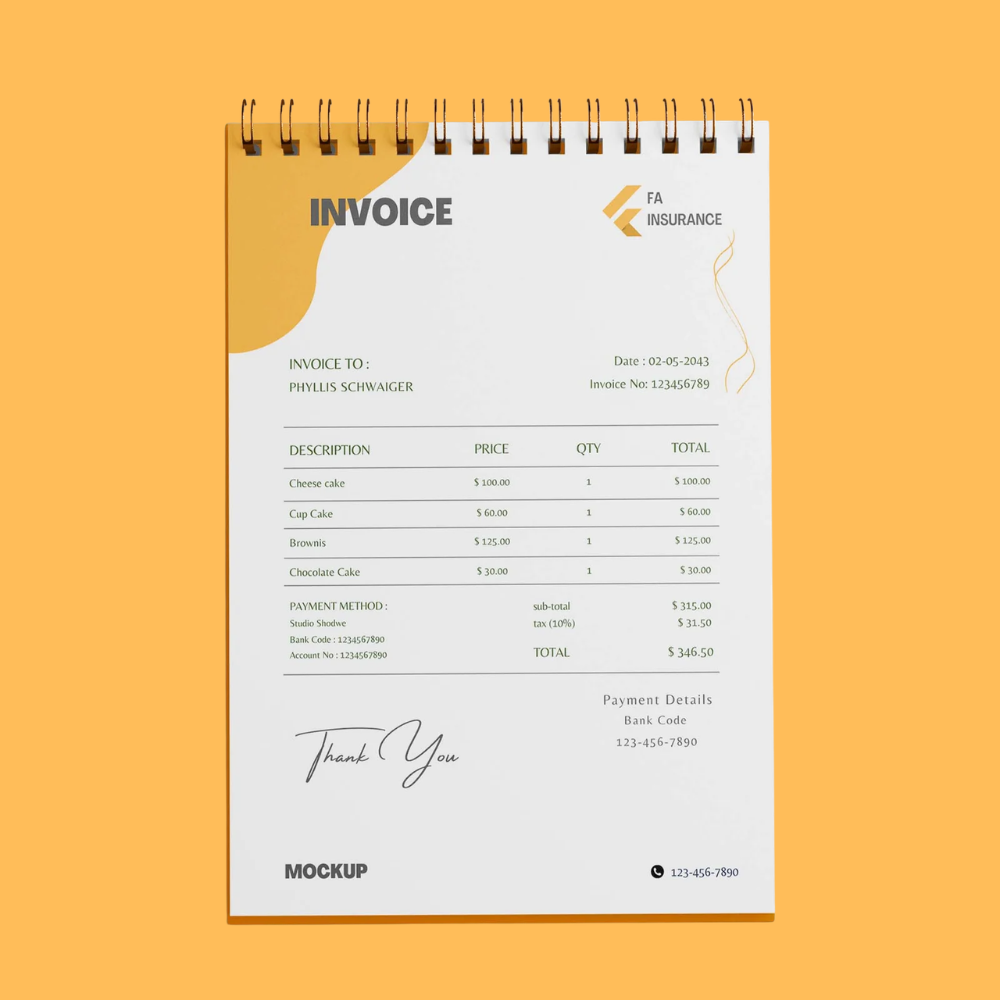 Untitled design - 2026-06-29T164215.324 A4 DUPLICATE BILL BOOK (100 + 100 PAGES)