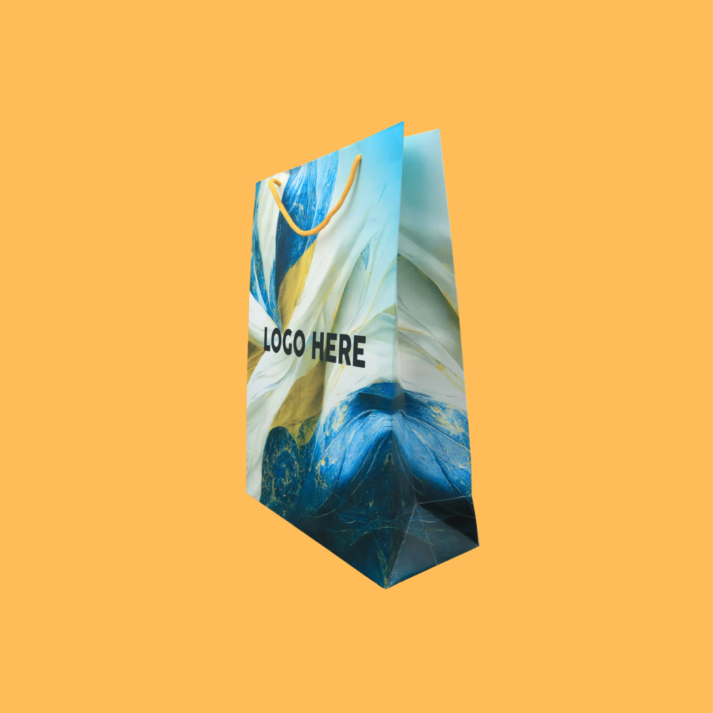 Untitled design - 2026-06-29T174032.629 DESIGNER MULTICOLOR PAPER CARRY BAG MEDIUM SIZE