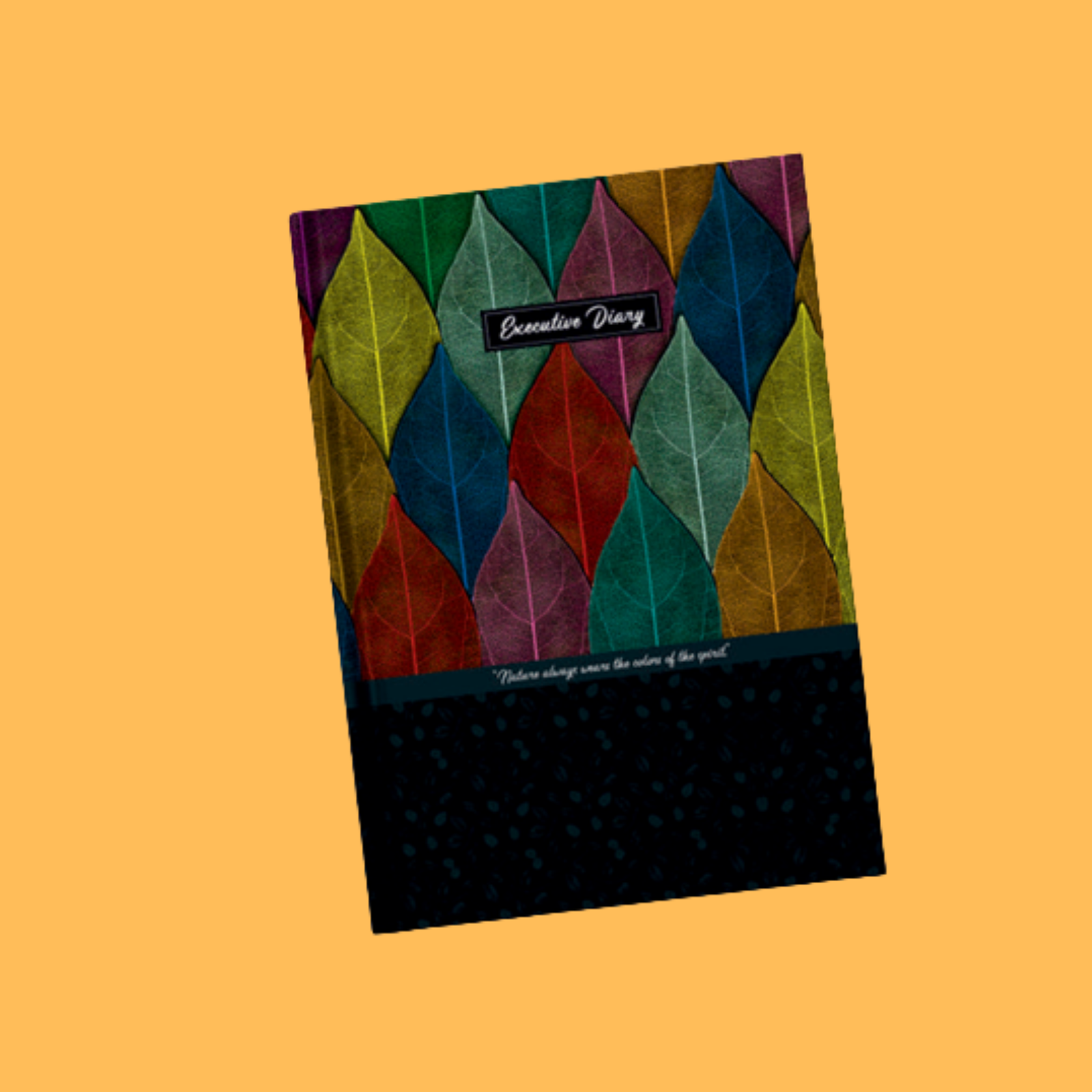 MULTICOLOR LEAF EXECUTIVE DIARY