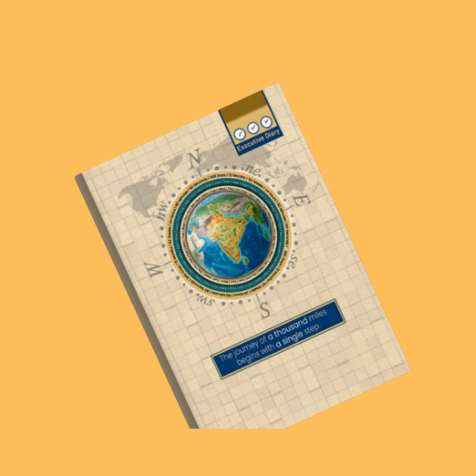 INDIA MAP COMPASS DIARIES