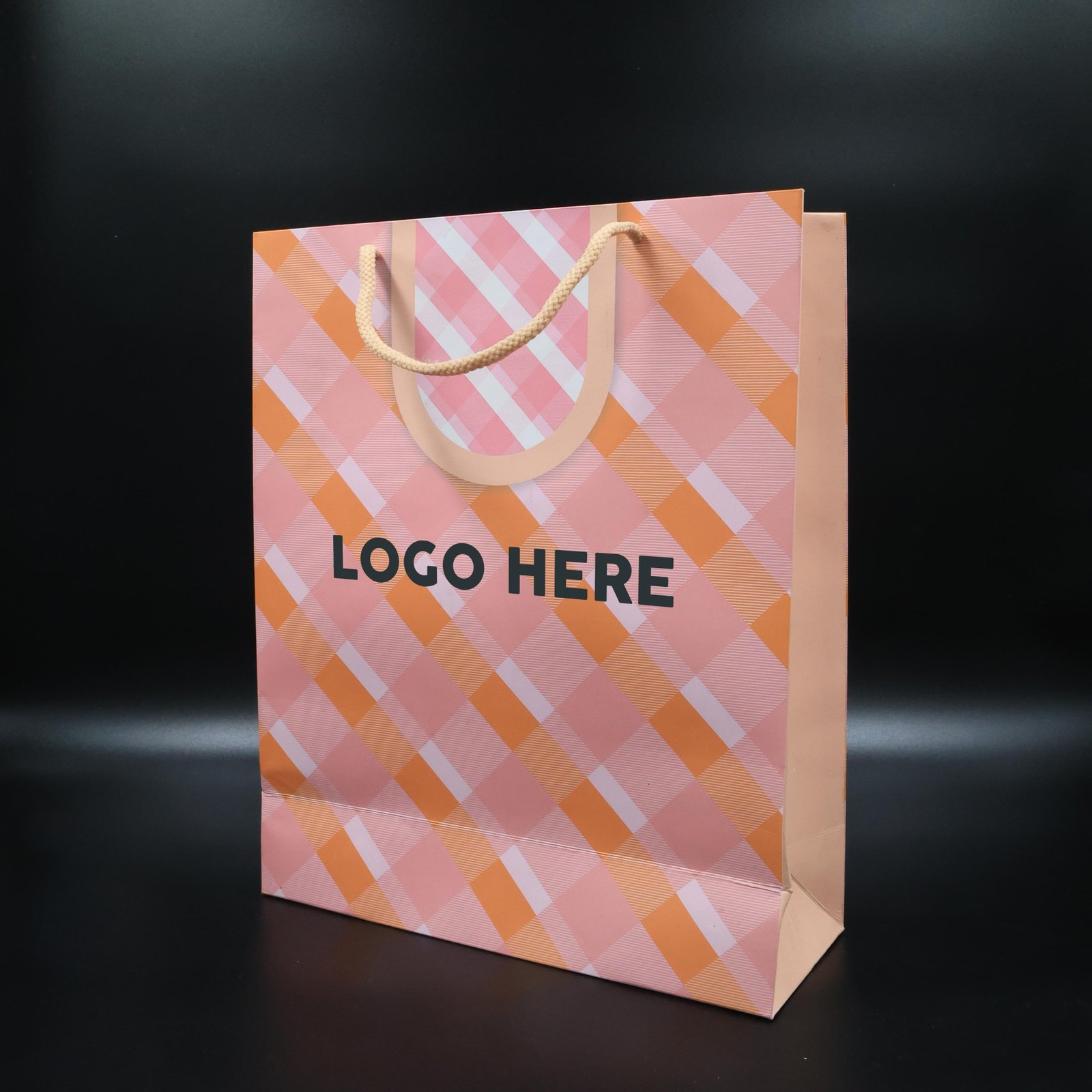 Designer Square Design Paper Bag Medium
