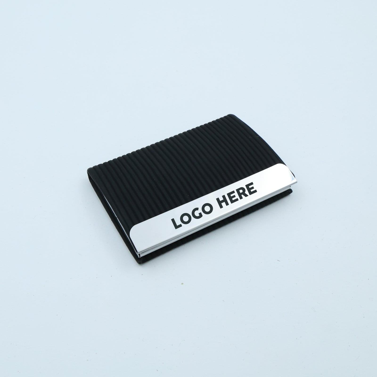 Card Holder with Black Piping-150