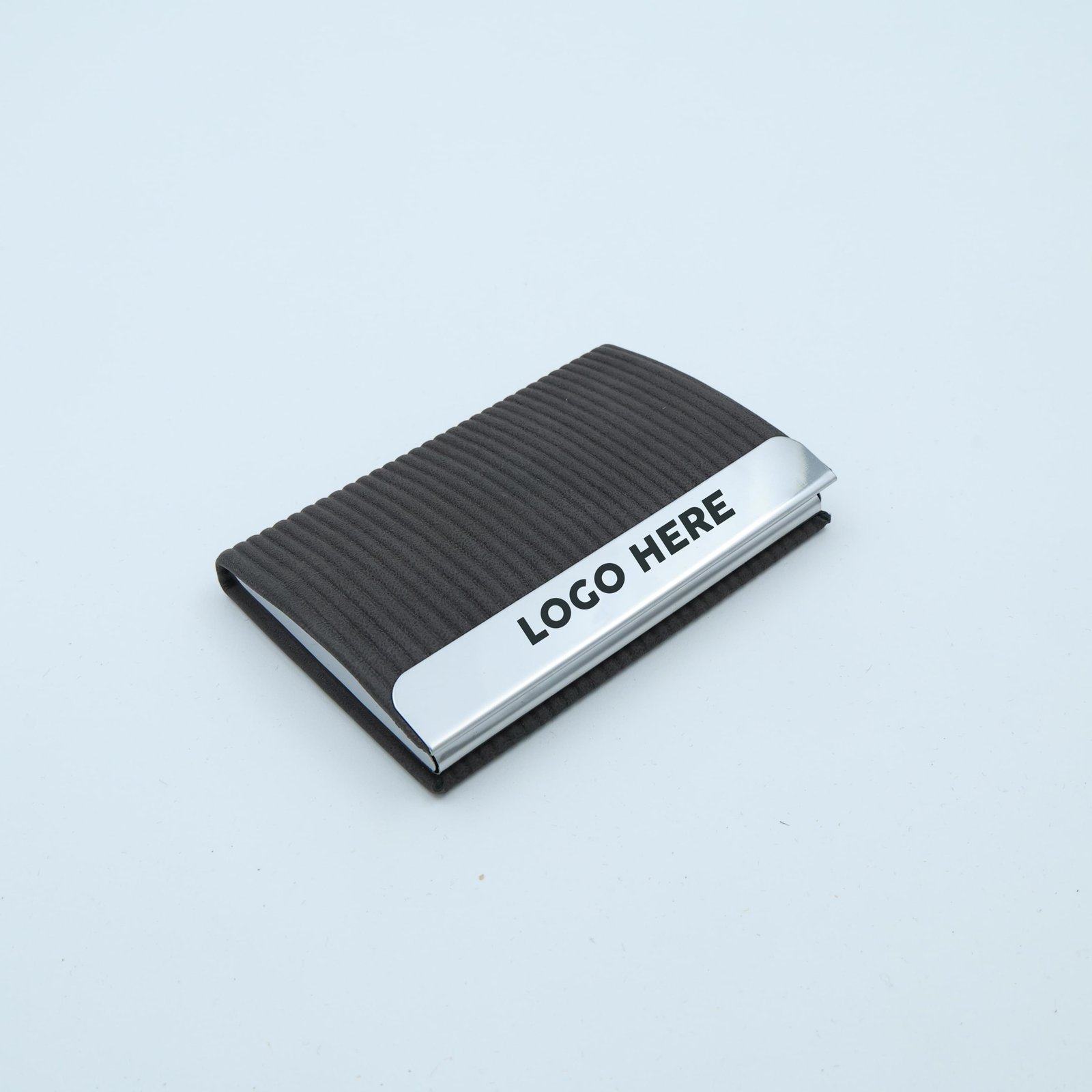 Card Holder with Gray Piping-150