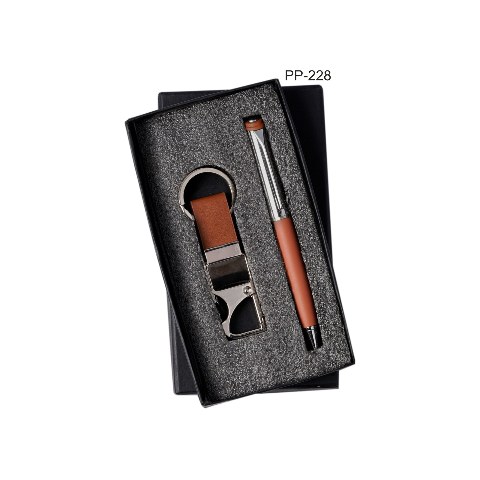 PP228 Corporate Combo Brown (Pen, Keychain)-204102