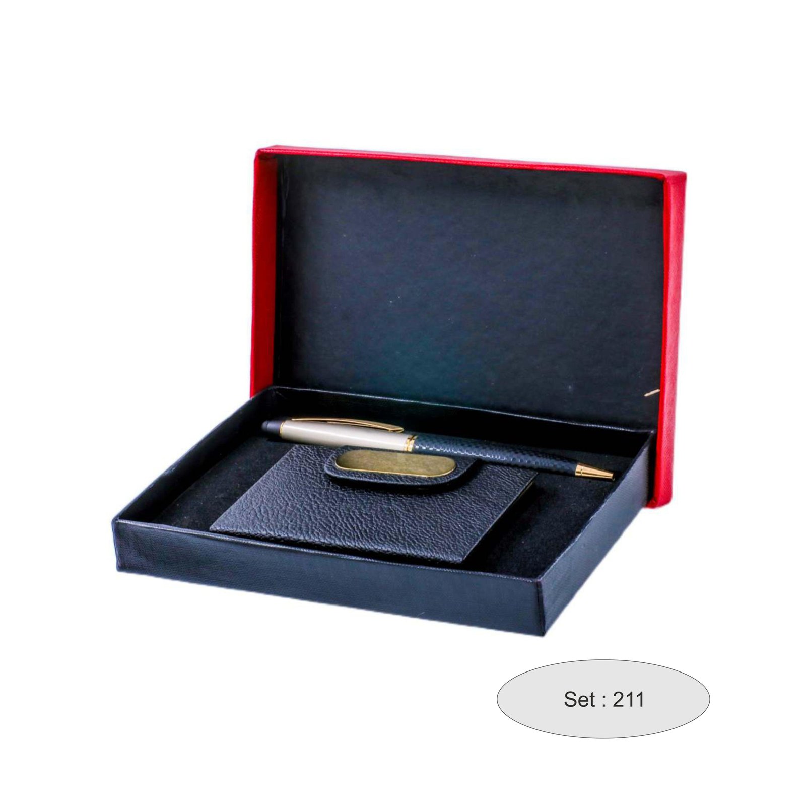 PP211 Corporate Combo (Pen, Wallet)-370185