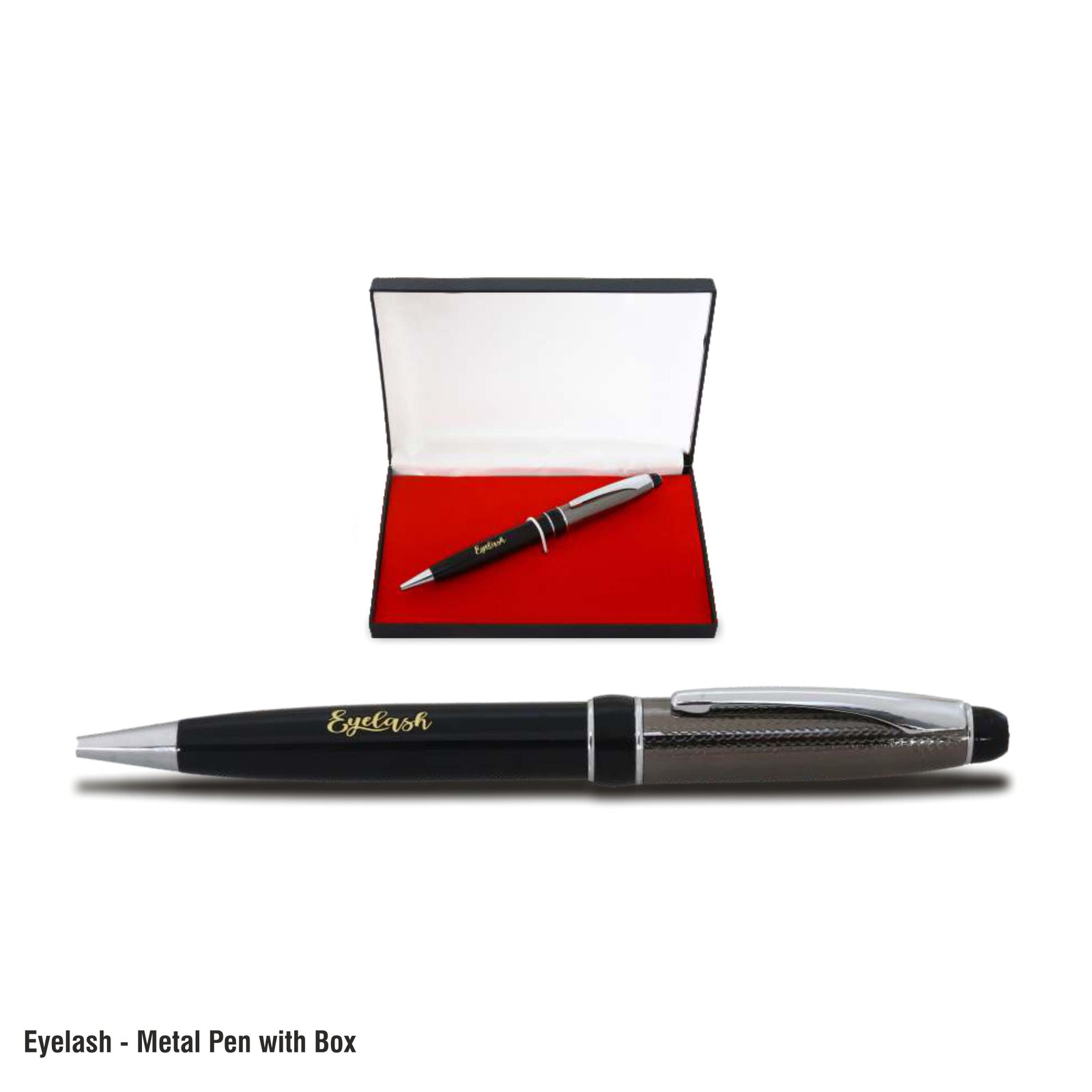 Eyelash Metal Pen with Box-19698