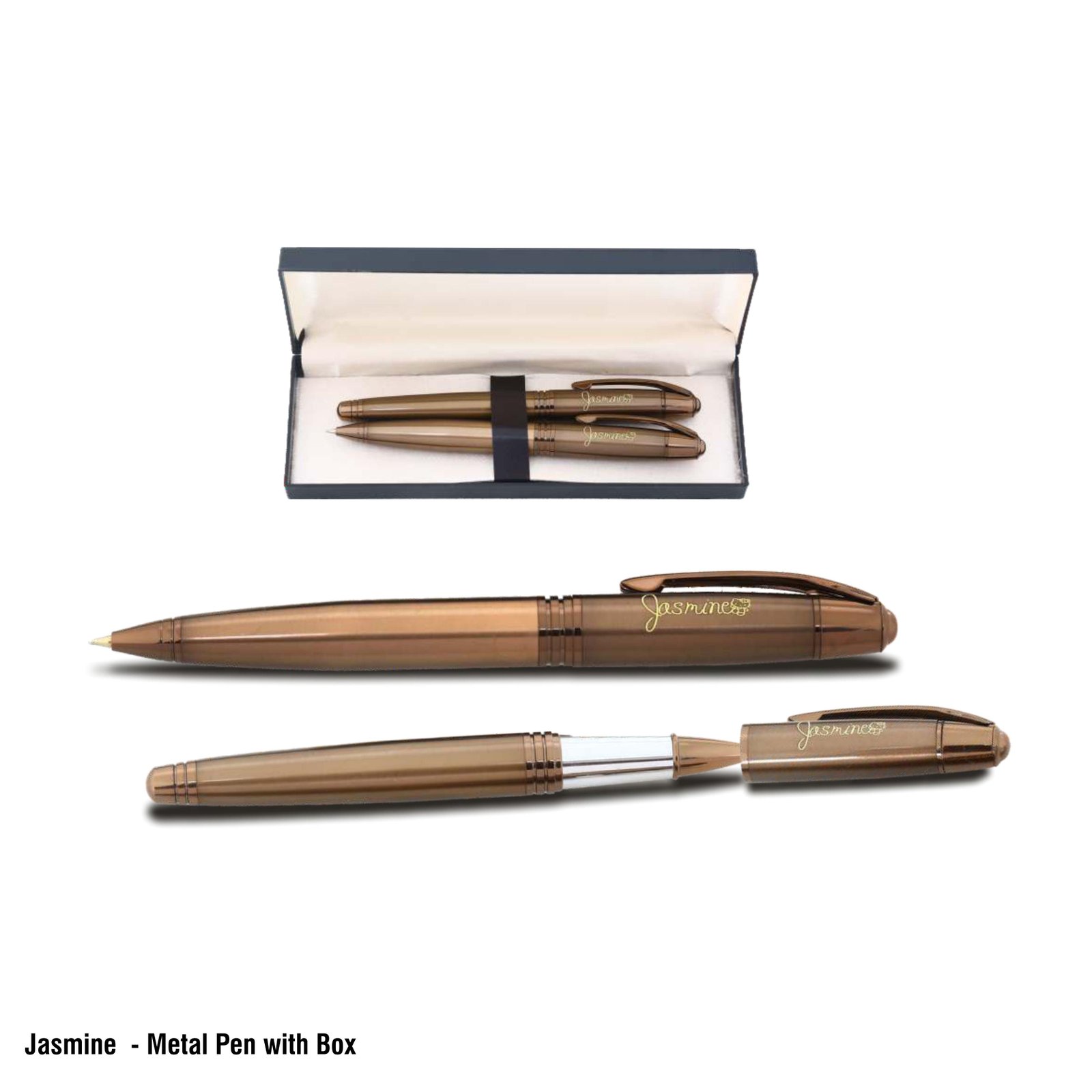 Jasmin Metal Pen with Box-476238
