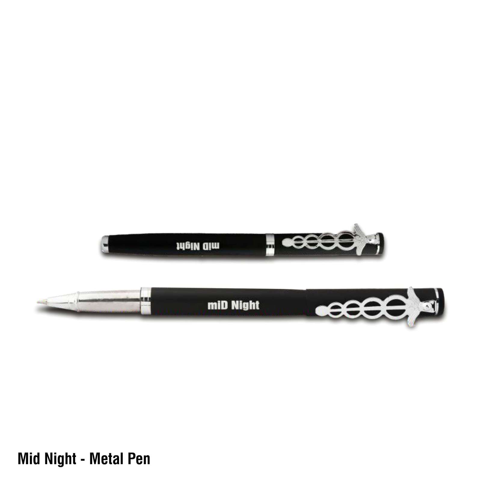 MidnightMetal Pen with Box-5829