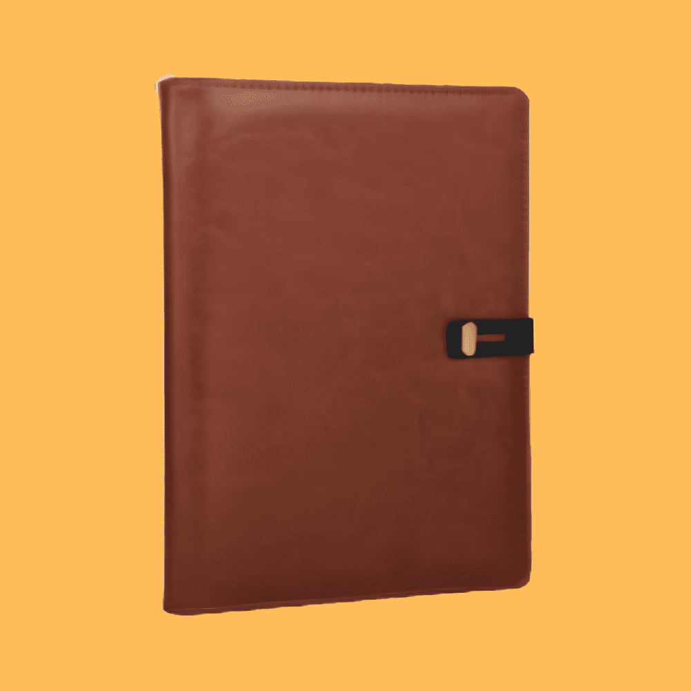 PREMIUM LEATHER TAN POWER BANK 8000 MAH